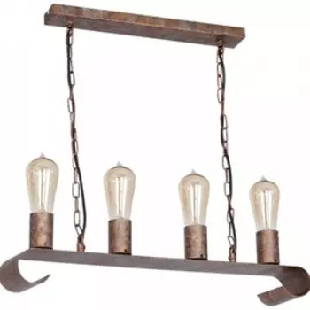 Люстра Melina 4x40Вт E27 цвет медь