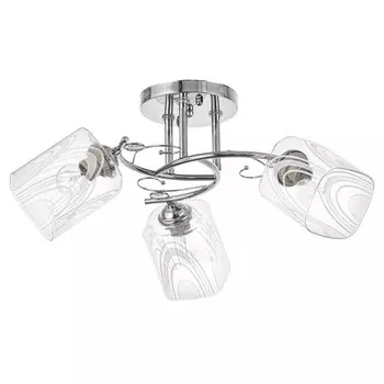 Люстра "Мелодия" 3х60Вт Е27 Хром