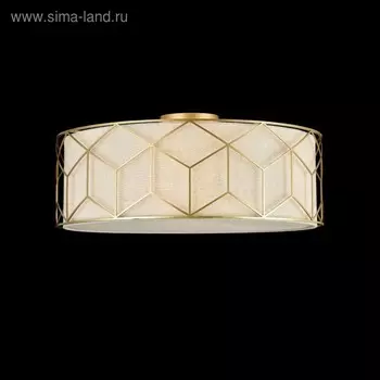 Светильник потолочный Maytoni H223-PL-05-G, 5хE27, 60Вт, 57х57х23,9 см, цвет золото