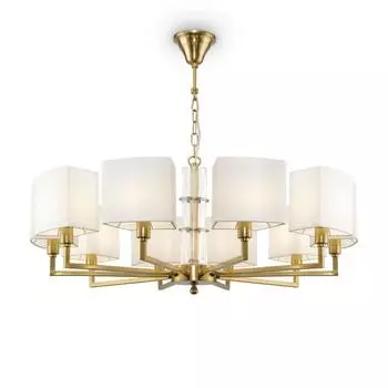 Люстра Metropolitan, 10x40Вт E14, цвет золото