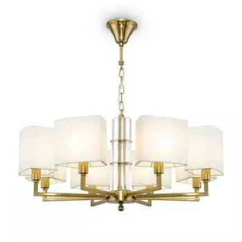 Люстра Metropolitan, 8x40Вт E14, цвет золото