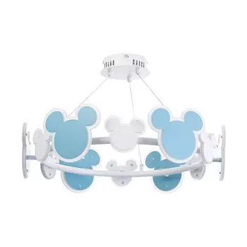 Люстра «Микки» LED 36 Вт 4000К синий 585860 см