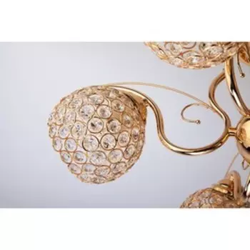 Люстра Mirage 5x40Вт E27, золото 54x54x30 см