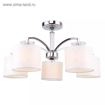 Люстра Modum, 5x40Вт E14, цвет хром