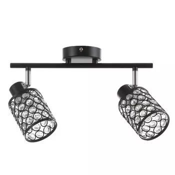 Люстра «Моки» 2хЕ14 40 Вт черный 4019 см