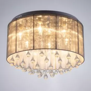 Люстра Моника 6хЕ14 40Вт серебро 45х45х32 см