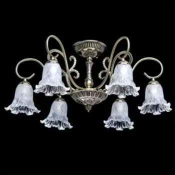 Люстра "Моника" 6x60Вт E14 античная бронза