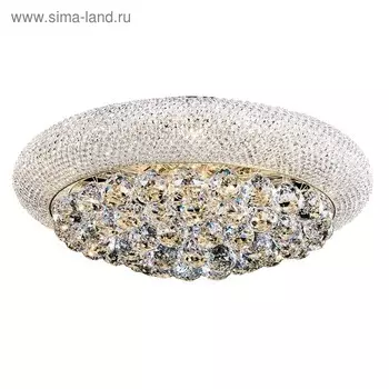 Люстра MONILE 17х40Вт E14 золото 65x25см