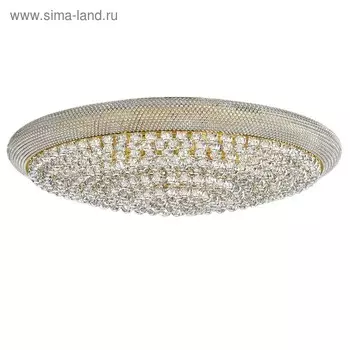 Люстра MONILE 21х40Вт E14 золото 103x25см