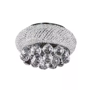 Люстра MONILE 3х40Вт E14, хром 30x18 см