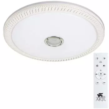Люстра MONILE, 72Вт LED, 2700-7000К, 3200лм, цвет белый