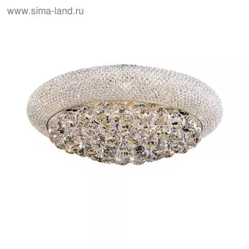 Люстра MONILE 9х40Вт E14 золото 50x20см