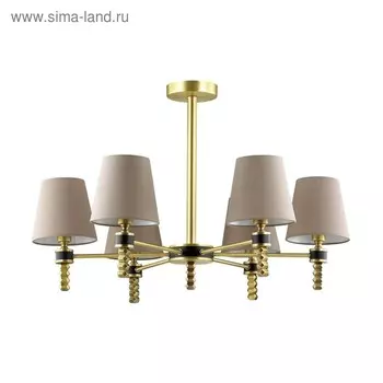 Люстра Montana, 6x40Вт E14, цвет золото