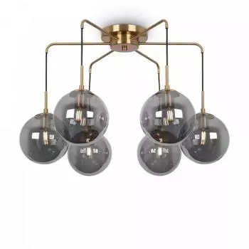 Люстра Moricio, 6x40Вт E27, цвет золото