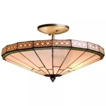 Люстра "Морис", 2х60Вт Е27, разноцветный