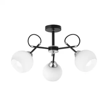 Люстра на штанге Citilux «Стивен» CL141231 54х54х29,5 см, 3х75Вт, E27, цвет черный