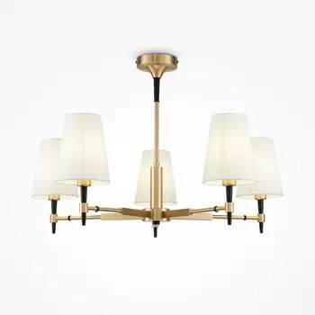 Люстра Maytoni H001CL-05BS, 5хE14, 40Вт, 78х78х50,5 см, цвет латунь