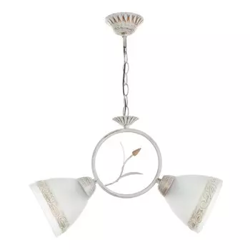 Люстра "Набен" 2хЕ27 40Вт белый 44х13,5х30 см BayerLux