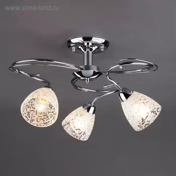 Люстра Natalie 3x60Вт E14 хром