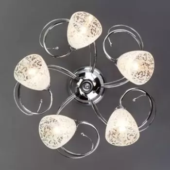 Люстра Natalie 5x60Вт E14 хром