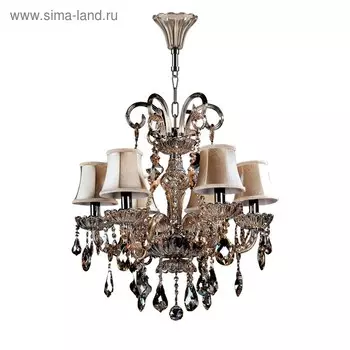 Люстра NATIVO 6x40Вт E14, коньяк 60x175 см