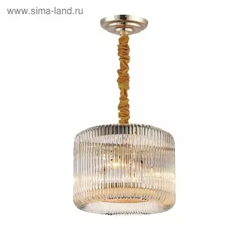 Люстра Negociant, 4x40Вт E14, цвет золото