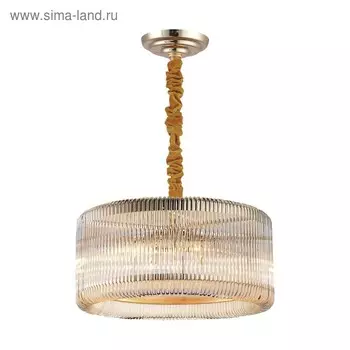 Люстра Negociant, 6x40Вт E14, цвет золото