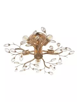 Люстра «Нежность» 540 Вт Е27 золото 505018 см