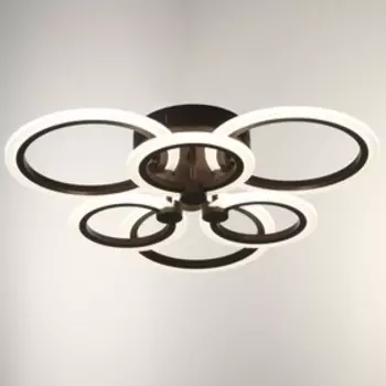 Люстра Ник с ПДУ 96Вт LED 3000-7000К 12480Лм 60х60х14 см