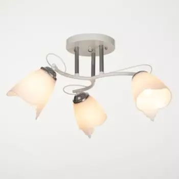 Люстра "Николь" 3х15Вт Е27 белый BayerLux
