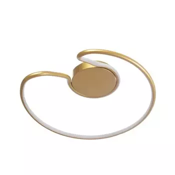 Люстра «Норвин» LED 40 Вт 3000К золото 424224 см