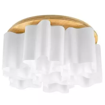 Люстра Nubi legno, 7x40Вт E27, цвет дерево