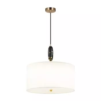 Люстра Odeon Light. Pollen, 5х40Вт, E14, 430-1945х450 мм, цвет золотой, чёрный, белый
