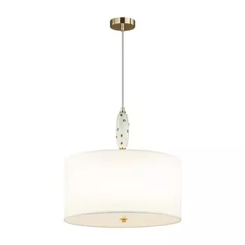 Люстра Odeon Light. Pollen, 5х40Вт, E14, 430-1945х450 мм, цвет золотой, молочный, белый