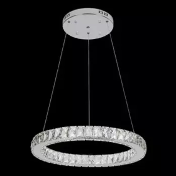 Люстра Olimpia 80Вт LED хром 67x67x11 см