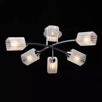 Люстра "Олимпия", 6x60Вт E14, цвет хром