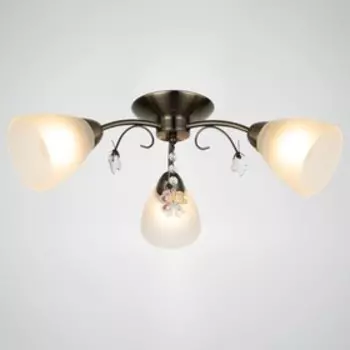 Люстра «Оливия» 340 Вт E27 бронза 454320 см