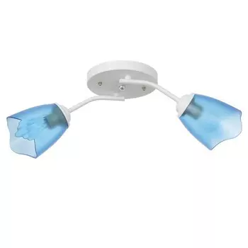 Люстра «Оникс» BayerLux 215 Вт E27, белый-синий, 501515 см