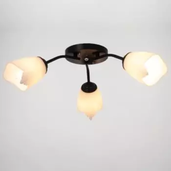 Люстра «Оникс» BayerLux, 315 Вт E27, черный-белый, 505015 см