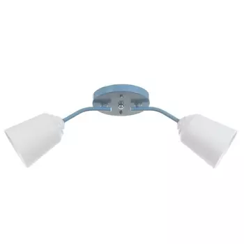 Люстра на потолок BayerLux «Онлайн», 215 Вт, Е27, голубой, 501515 см