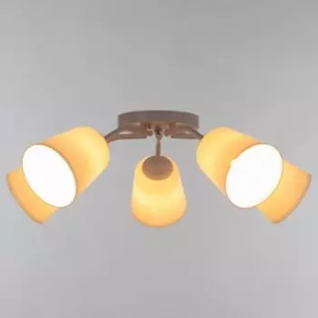 Люстра "Онлайн" (цилиндр) 5х15Вт Е27 МОДЕЛЬ: BR 00206 белый