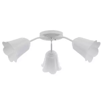 Люстра на потолок BayerLux «Онлайн», 315 Вт, Е27, белый