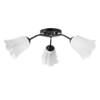 Люстра на потолок BayerLux «Онлайн», 315 Вт, Е27, черный/белый