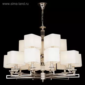 Люстра Ontario, 15x40Вт E14 хром