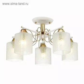 Люстра OPICUS 5x60Вт E27 белый