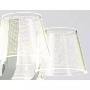 Люстра Original, 6x12Вт LED, 5400lm, 3000-6400K, цвет серый, песок с ПДУ