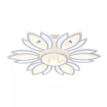 Люстра Ambrella light Original FA456, 132Вт LED, 9240лм, 3000, 6400К, цвет белый