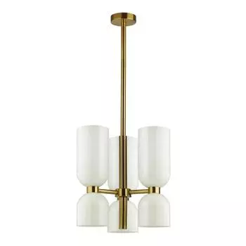 Люстра ORINOCO, 6x60Вт E14, цвет бронза, IP20