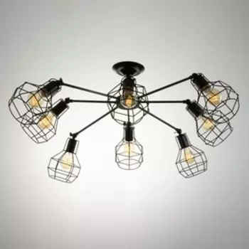 Люстра «Ортико» 8хЕ27 40 Вт черный 808025 см BayerLux