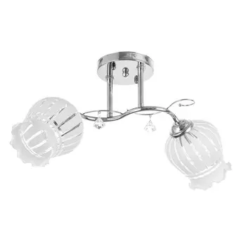 Люстра "Оста" 2х60Вт Е27 Хром